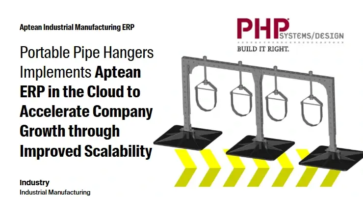 Aptean Industrial Manufacturing ERP - Portable Pipe Hangers